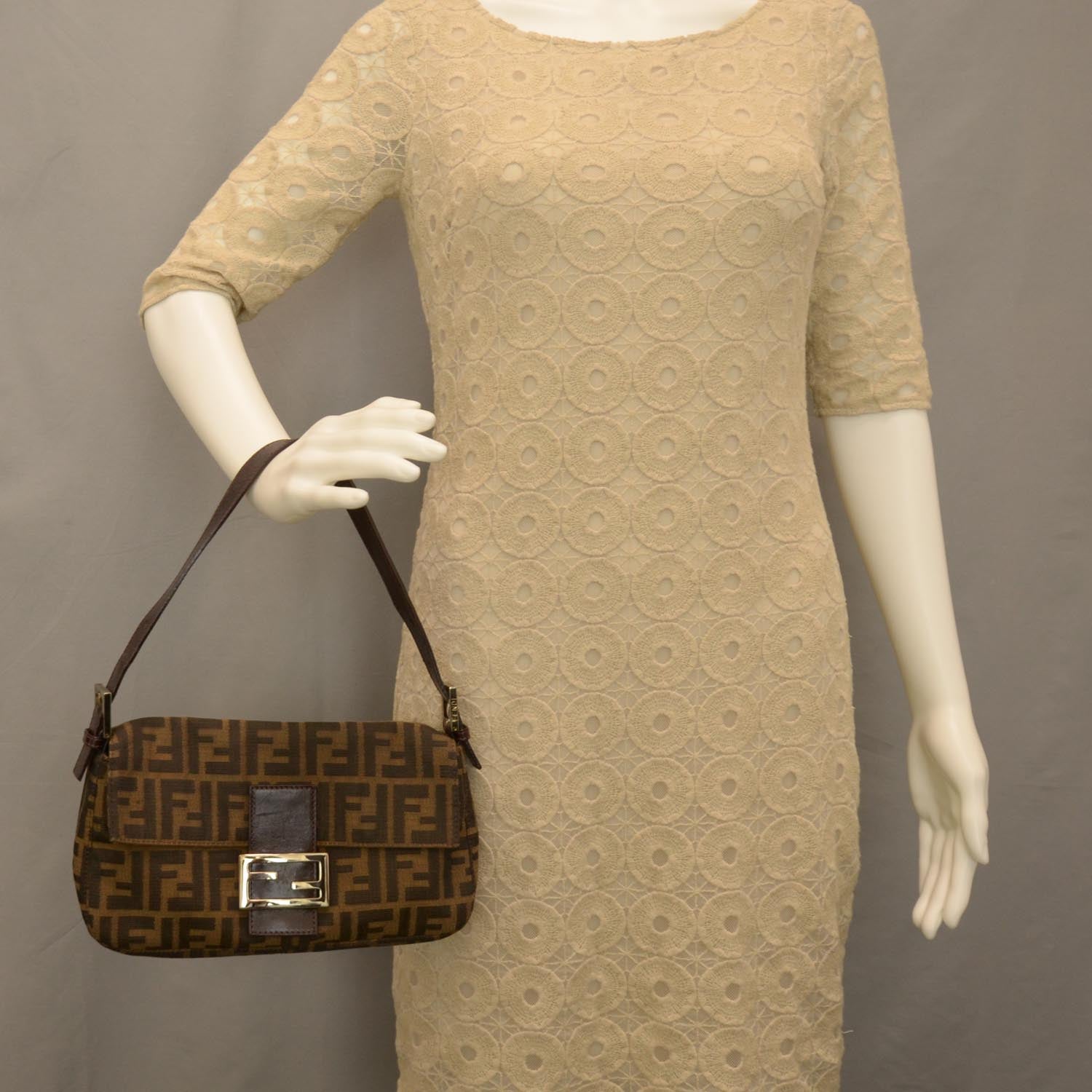 Fendi Zucca Baguette Tobacco 2 of 7