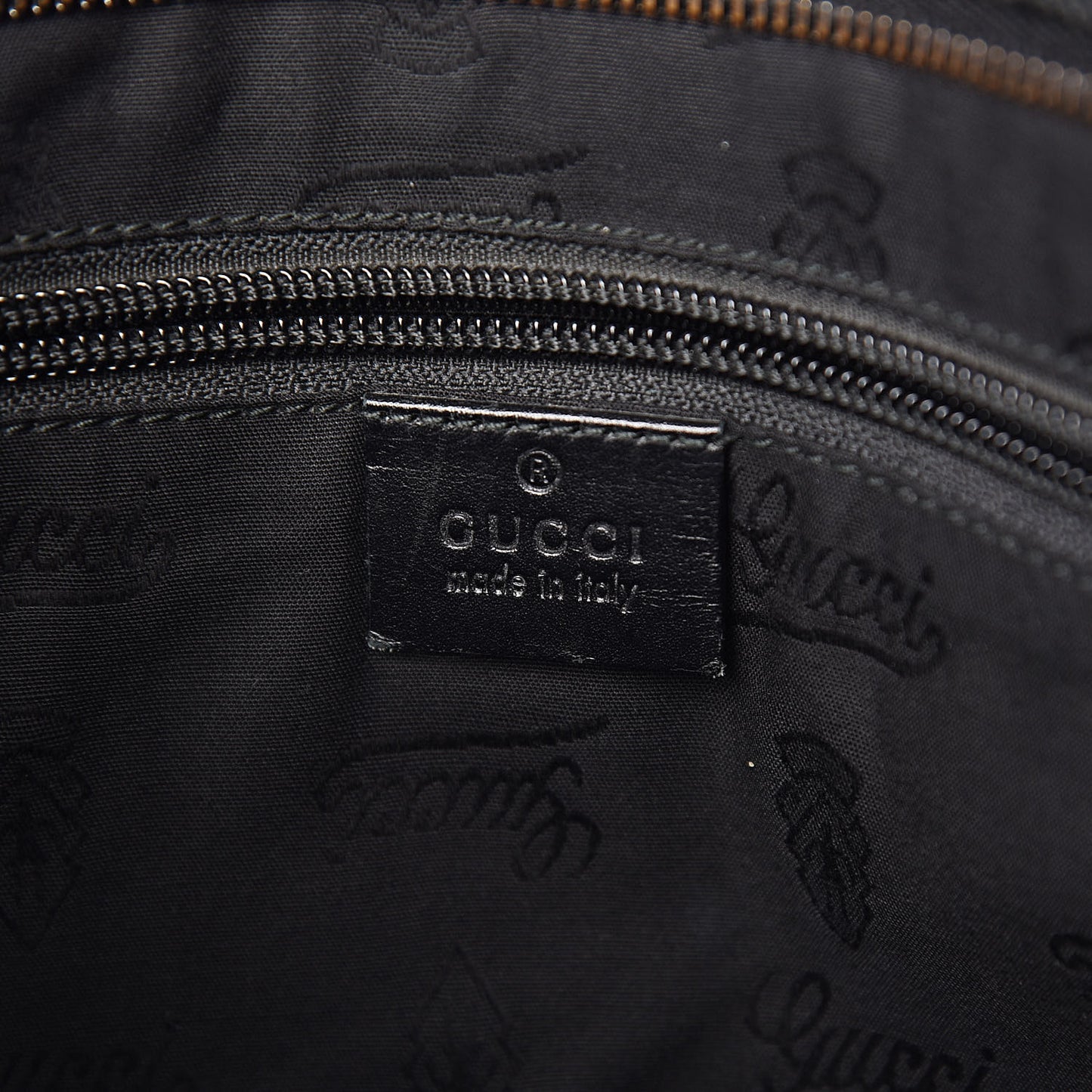 Imprime Monogram Medium Flat Messenger Bag Black