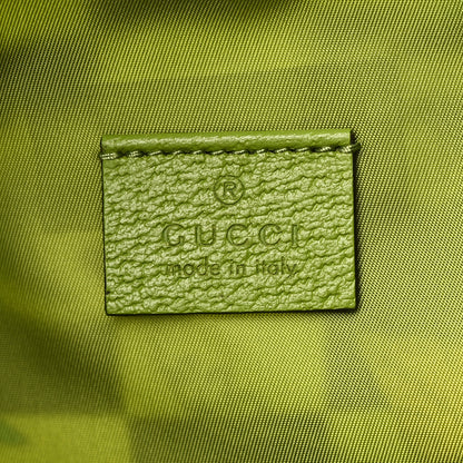 Gucci X THE NORTH FACE Econyl Nylon Floral Medium Backpack Green 6 of 11