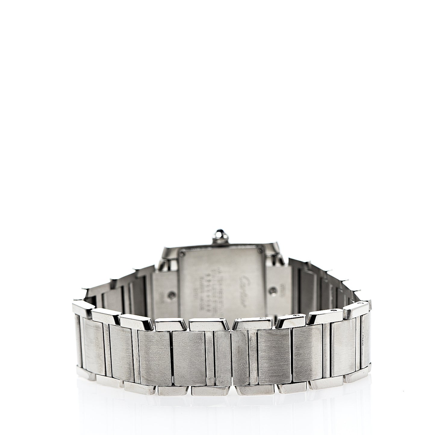 Stainless Steel 25mm Tank Francaise Quartz Watch