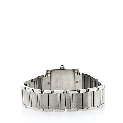 Cartier Stainless Steel 25mm Tank Francaise Quartz Watch 3 of 6