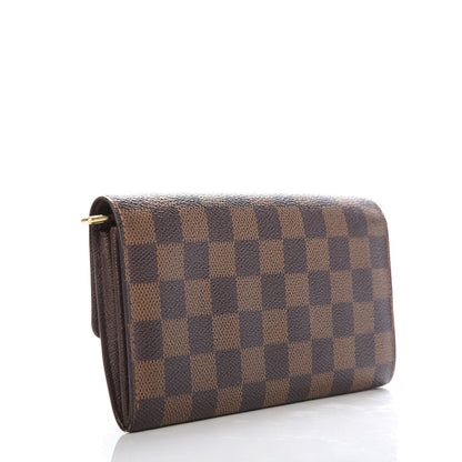 Louis Vuitton Damier Ebene Sarah Wallet 3 of 9