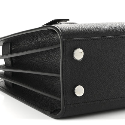 Saint Laurent Grained Calfskin Nano Sac De Jour Black 9 of 10