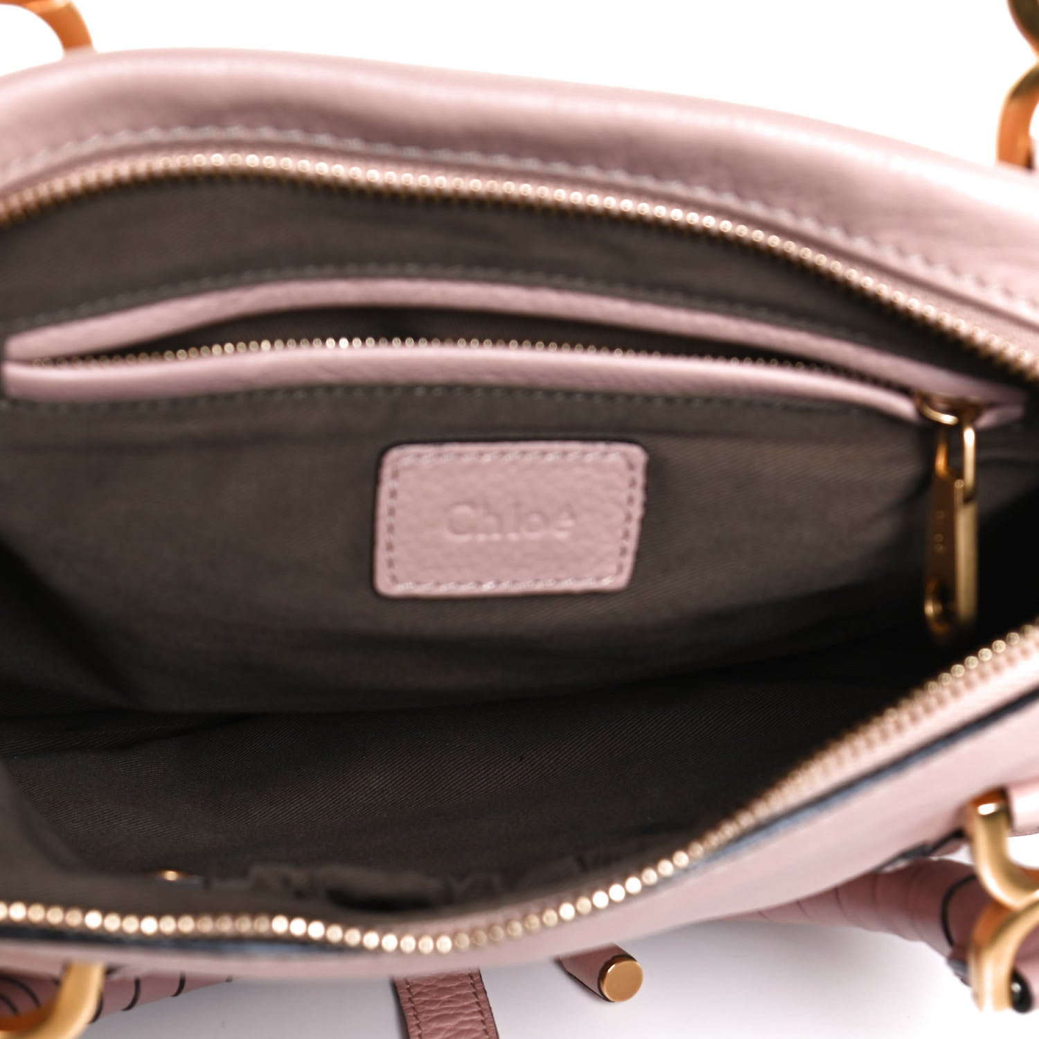 Chloe Calfskin Medium Marcie Satchel Blush Nude 5 of 14
