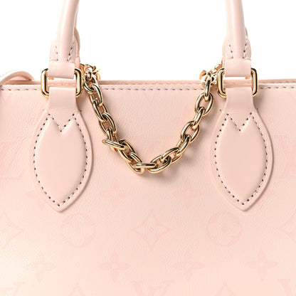 Louis Vuitton Calfskin OnTheGo East West Pearl Pink 8 of 10
