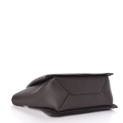 Celine Baby Grained Calfskin Small Tri-Fold Bag Anthracite 4 of 11