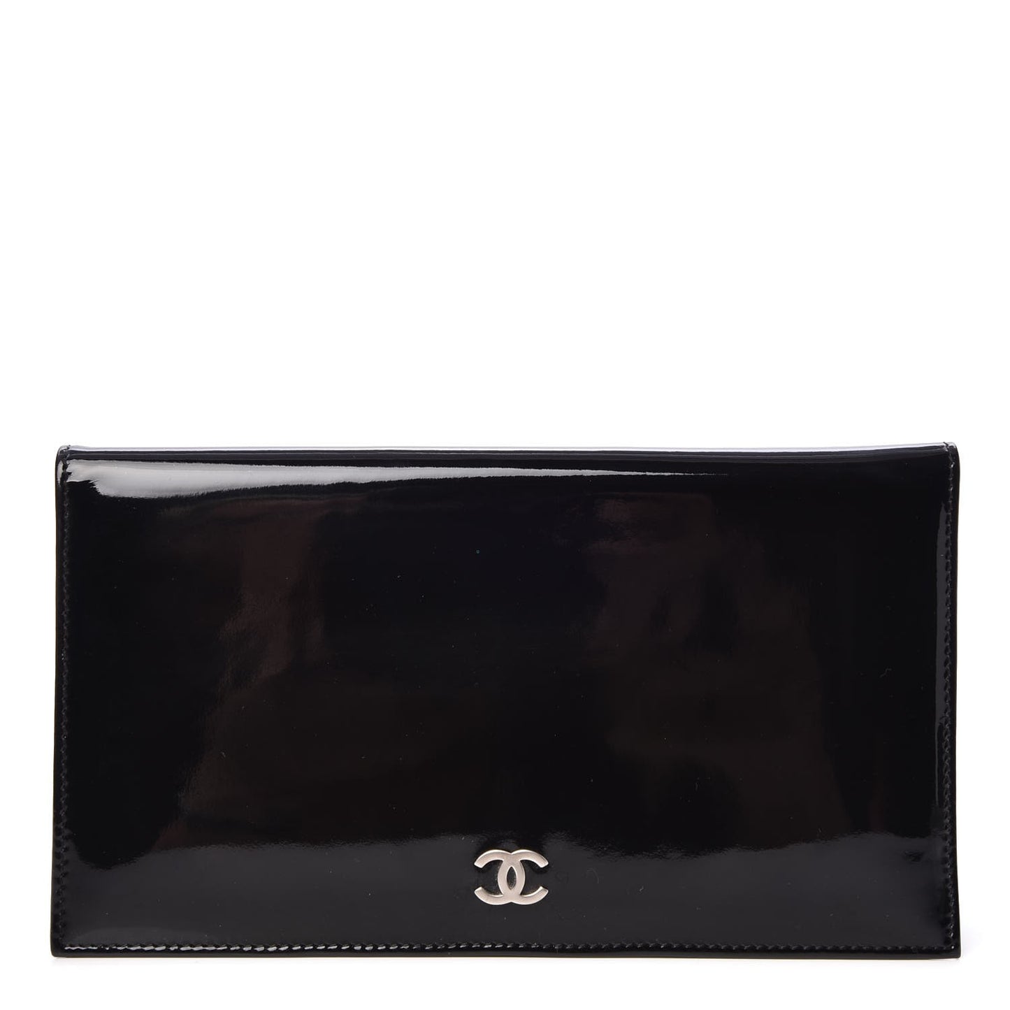 Patent CC Yen Wallet Black