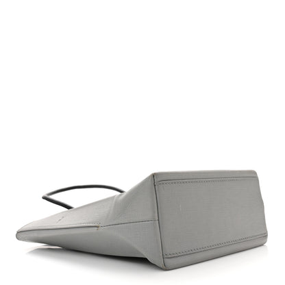 Balenciaga Calfskin Logo XXS Shopping Tote Gris Fossile 4 of 10