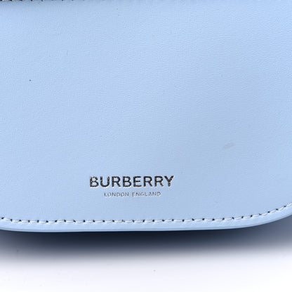 Burberry Smooth Calfskin Mini Double Olympia Pale Blue 9 of 10