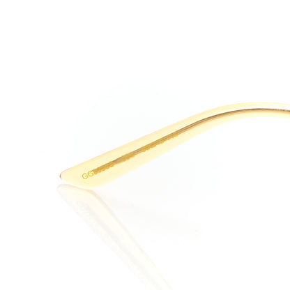 Gucci Metal Aviator Sunglasses GG0356S Gold 5 of 8