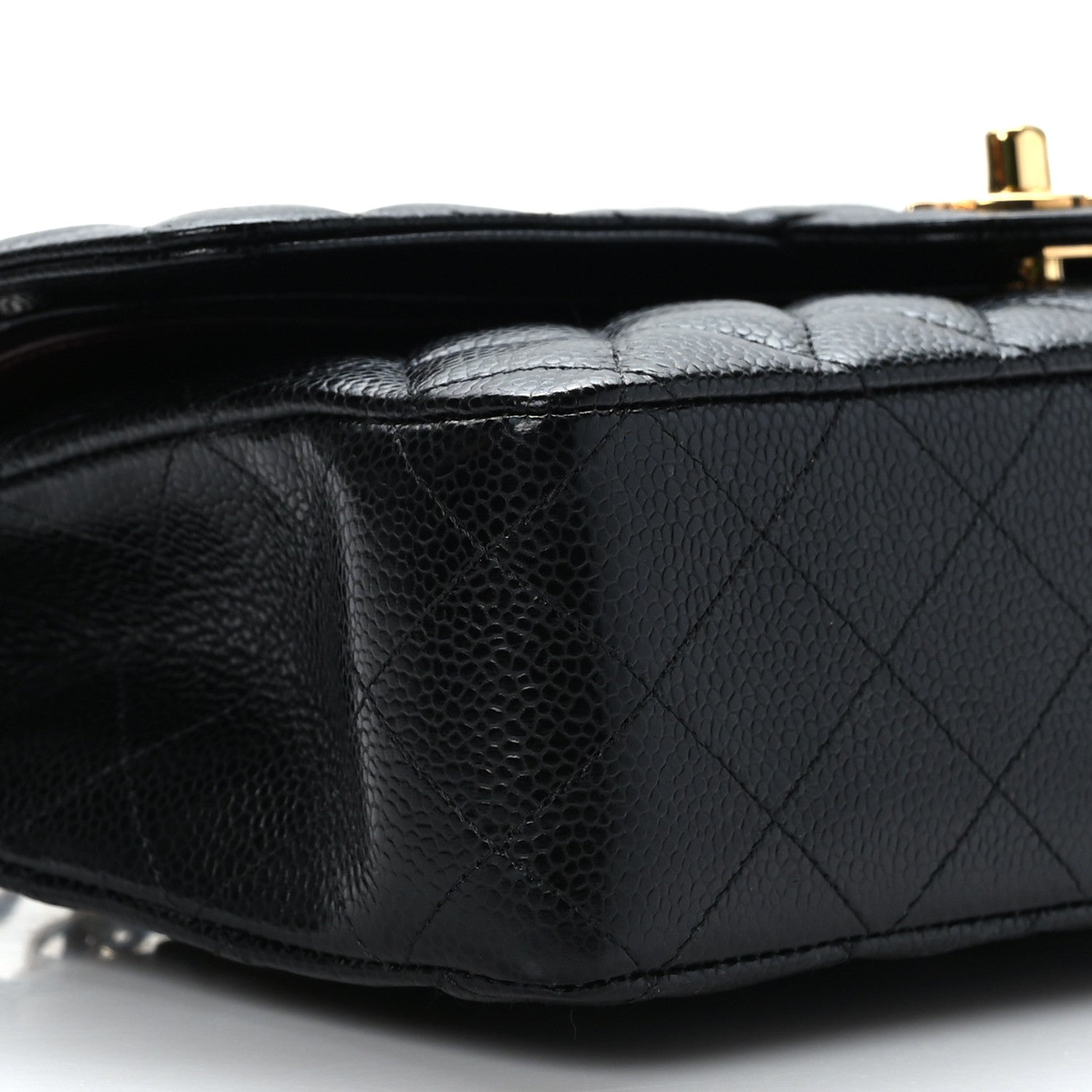 Chanel Caviar Quilted Medium Double Flap Black 8 of 9