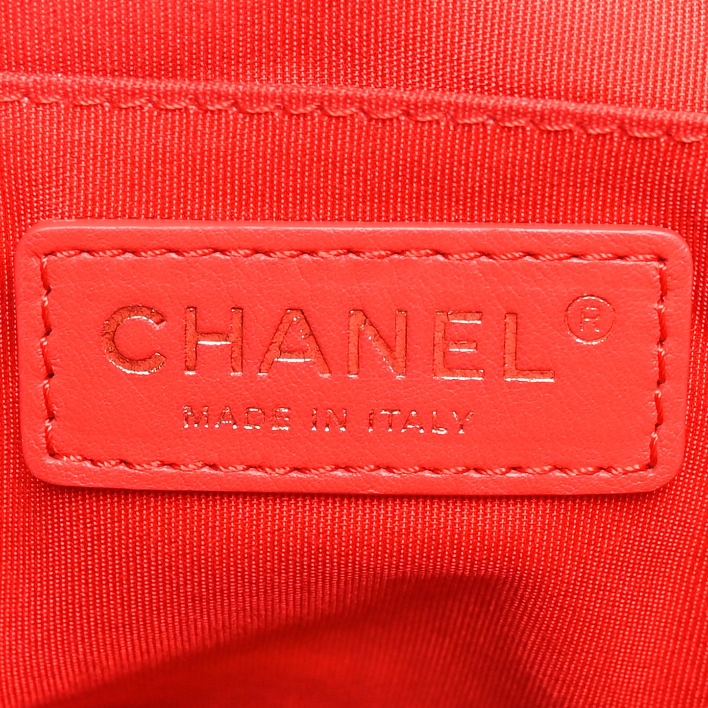 Lambskin Quilted Small Urban Spirit Backpack Red