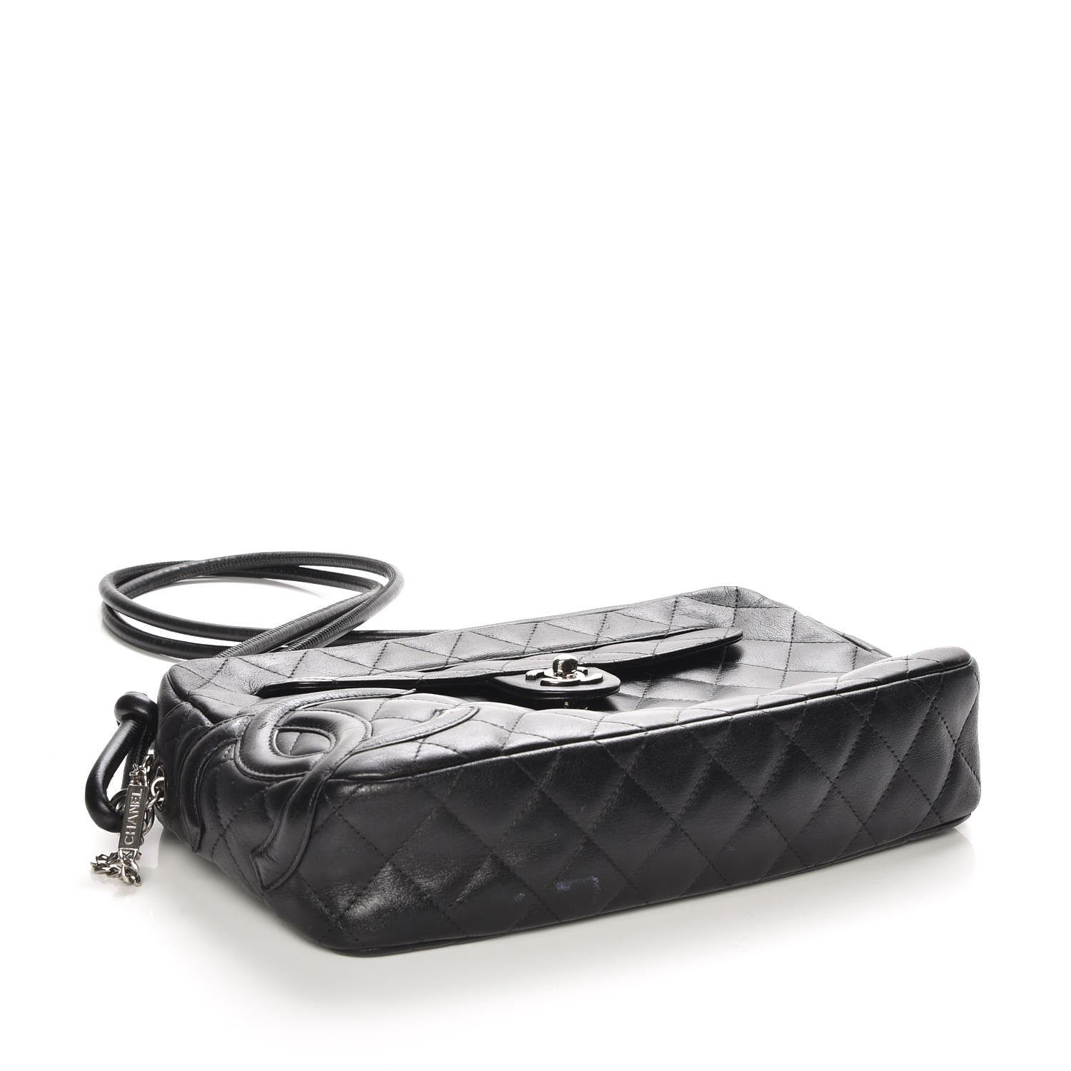 Chanel Calfskin Quilted Cambon Camera Case Black 4 of 11