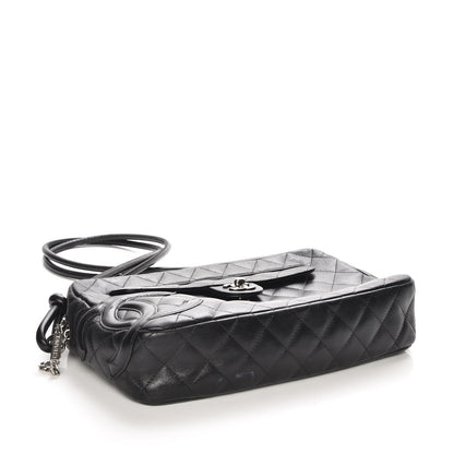 Chanel Calfskin Quilted Cambon Camera Case Black 4 of 11