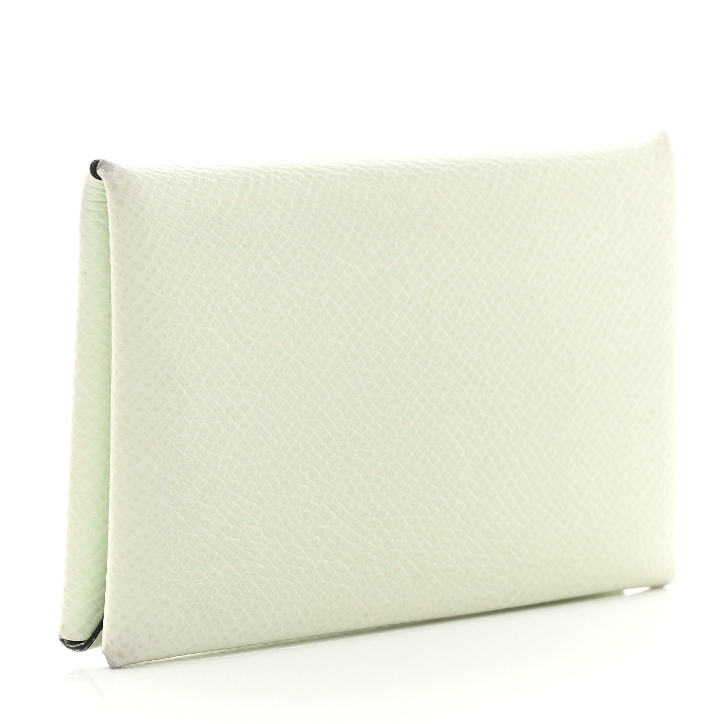Epsom Calvi Card Case Vert Fizz