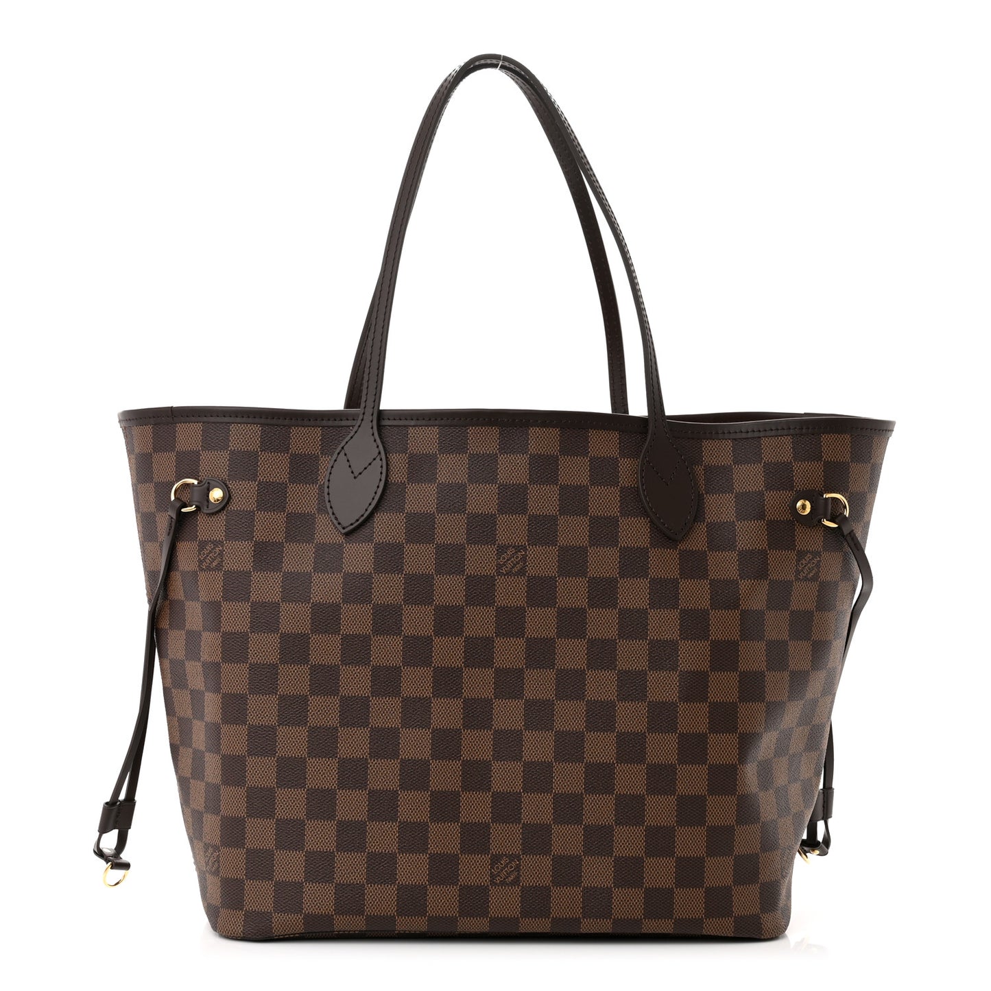 Damier Ebene Neo Neverfull MM Rose Ballerine