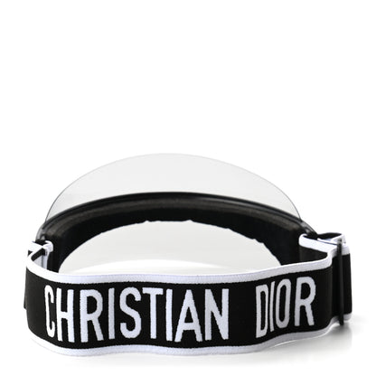 Christian Dior Mirrored DiorClub1 Sun Visor Black 6 of 8
