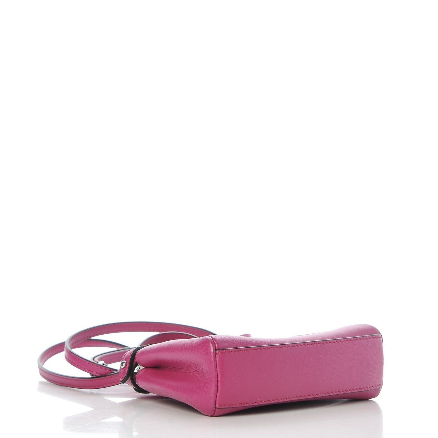 Nappa Micro Peekaboo Iconic Satchel Magenta