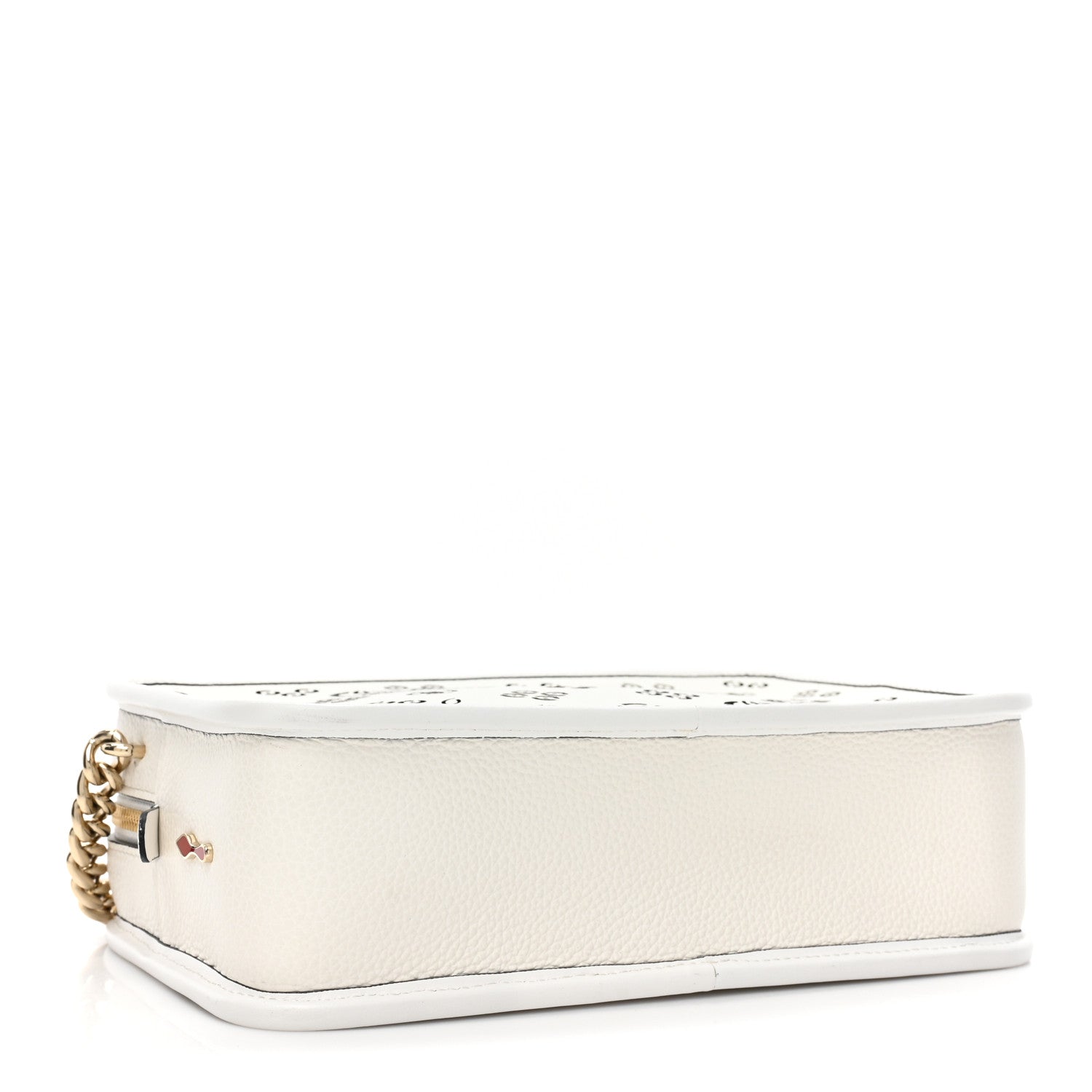 Christian Louboutin Calfskin Radioloubi White 4 of 9