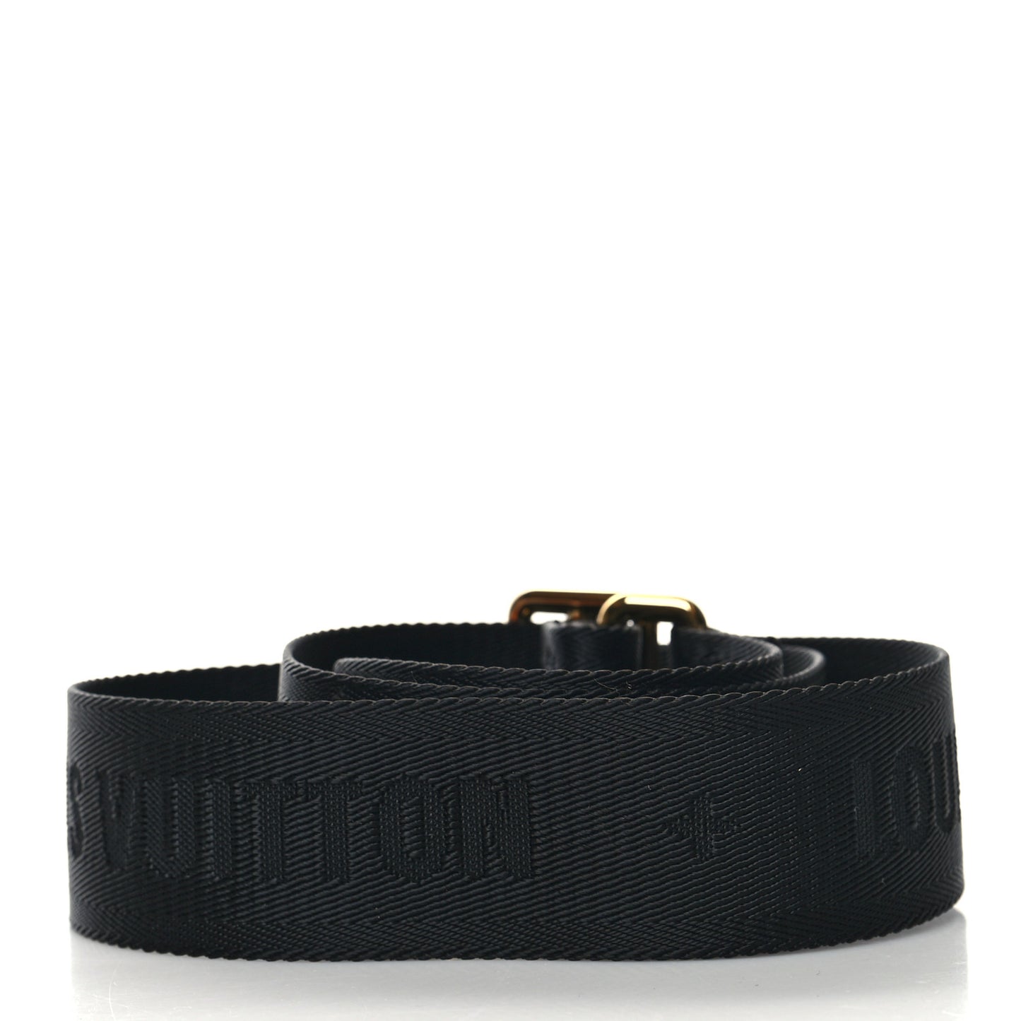 Jacquard Bandouliere Shoulder Strap Black