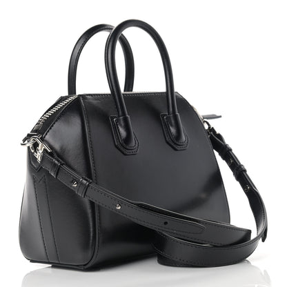 Givenchy Shiny Lord Calfskin Mini Antigona Black 3 of 12