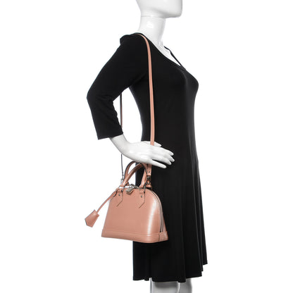 Louis Vuitton Epi Alma BB Rose Nacre 2 of 19