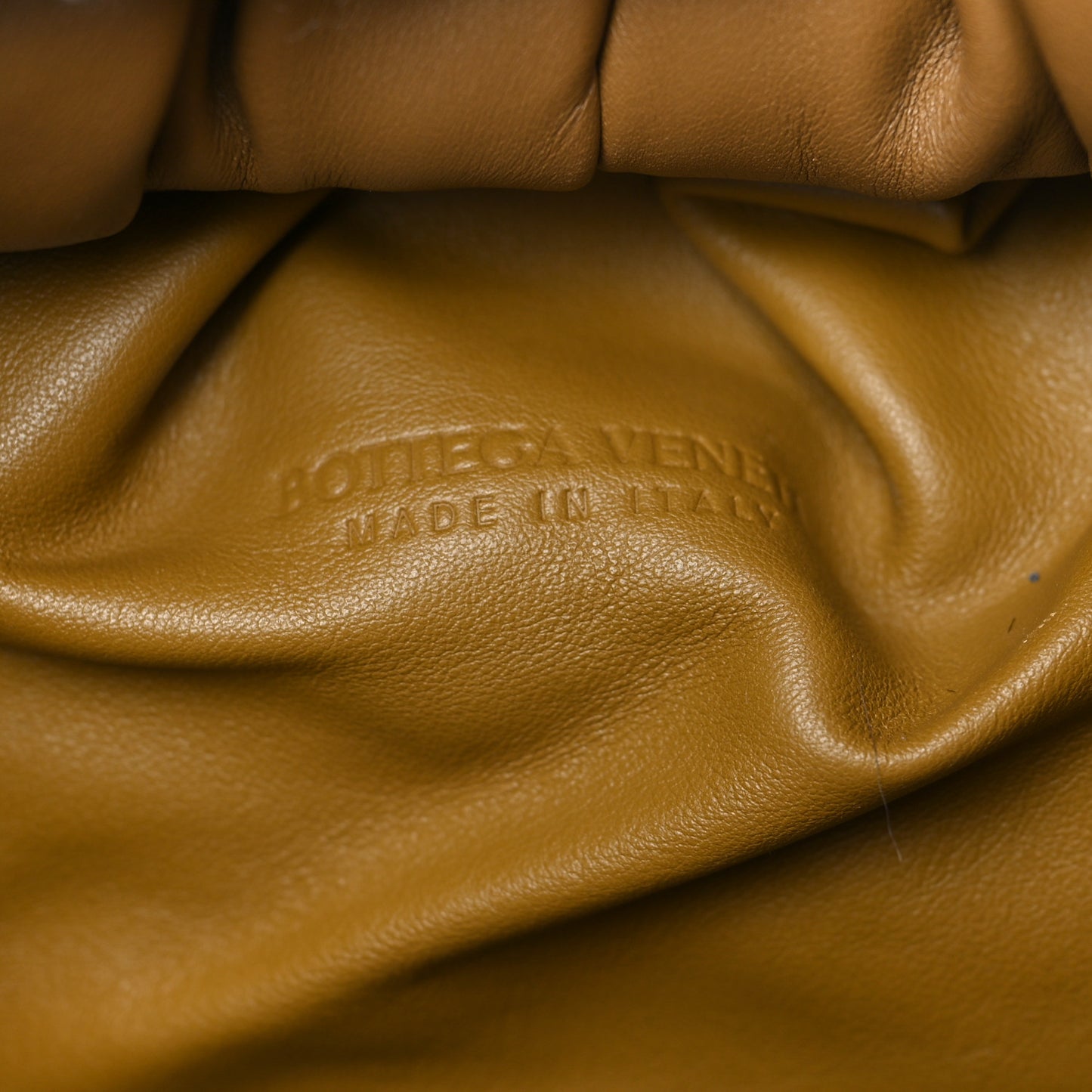Smooth Butter Calfskin Large The Shoulder Pouch Teak