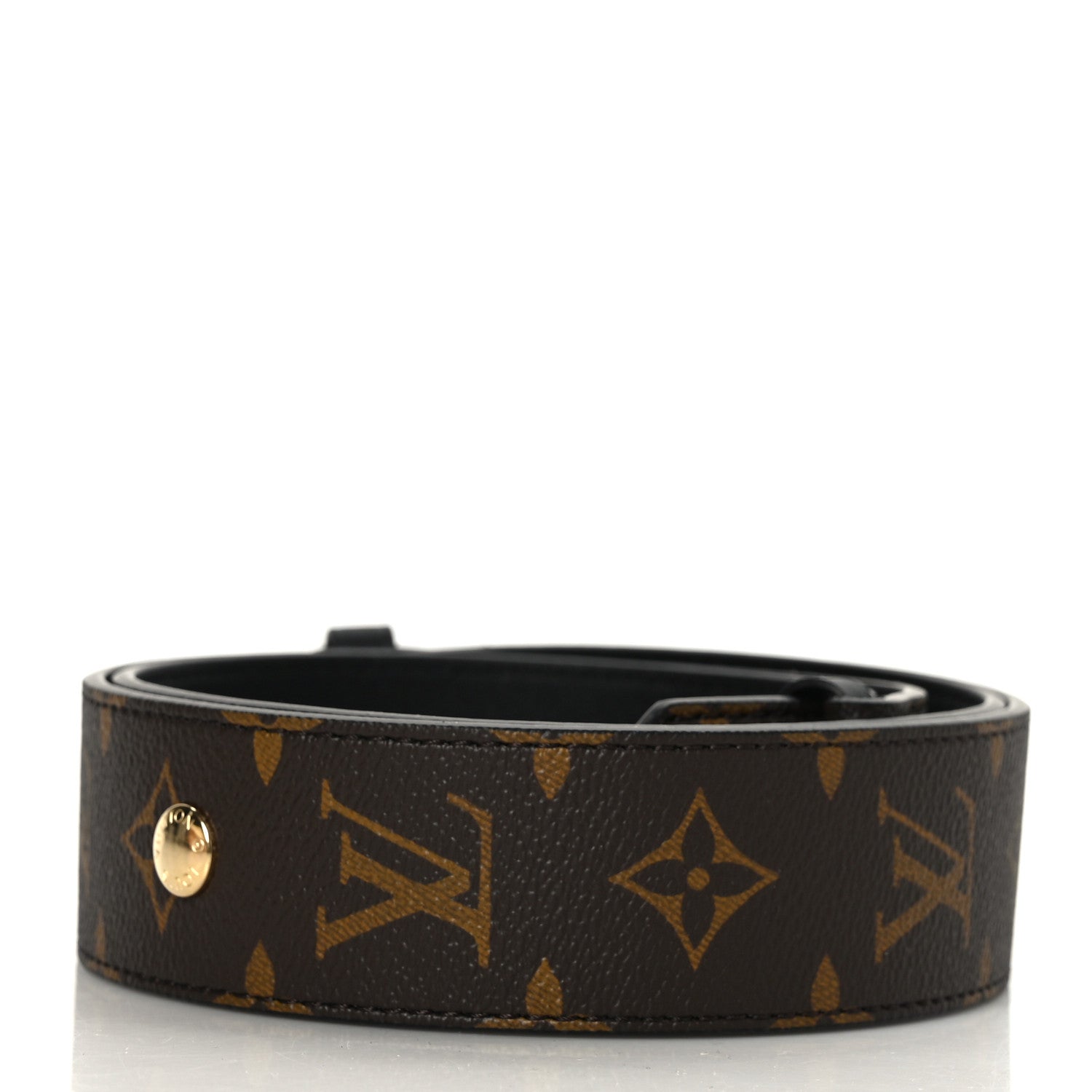 Louis Vuitton Monogram Adjustable Bandouliere Shoulder Strap Black 2 of 4