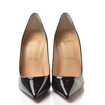 Christian Louboutin Patent Kate100 Pumps 35.5 Black 2 of 7