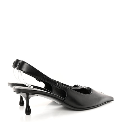 Jimmy Choo Nappa Amel 50 Slingback Pumps 41.5 Black 5 of 12