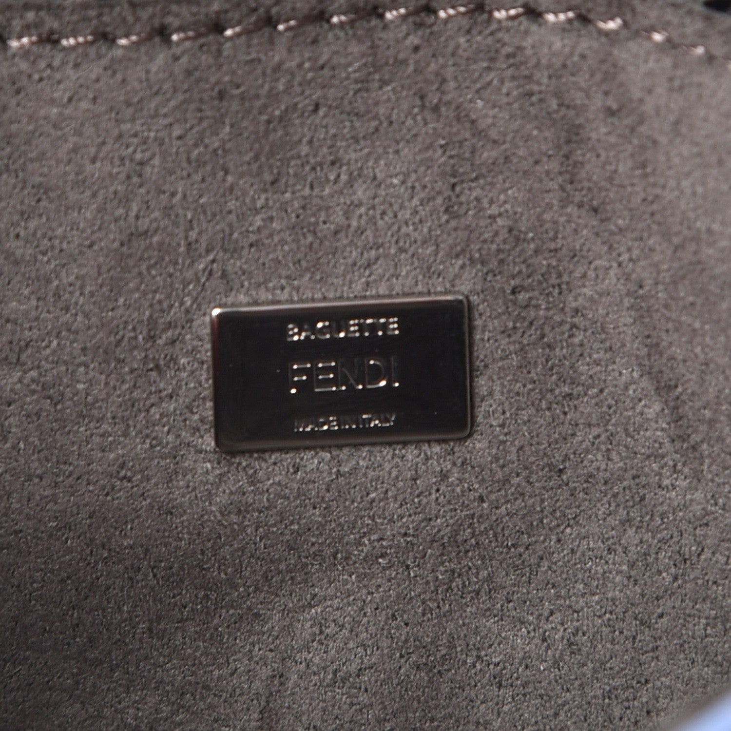 Fendi Elaphe Waves Micro Baguette Green Teal Blue Purple 7 of 8