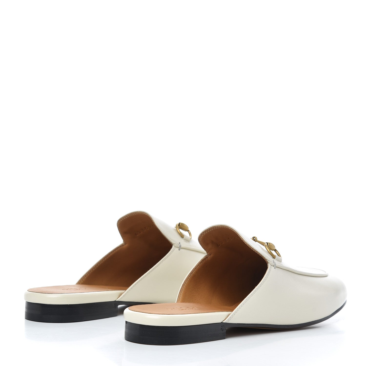 Gucci Malaga Kid Womens Princetown Slippers 38.5 Mystic White 4 of 11