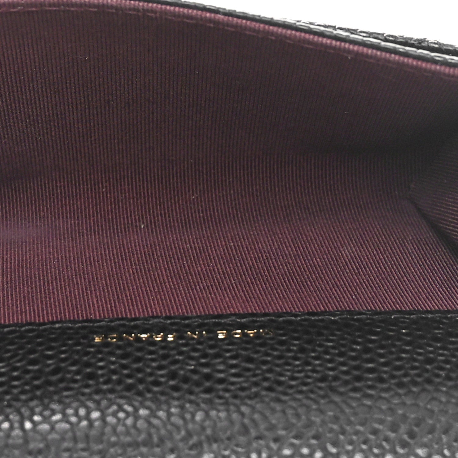 Chanel Caviar Quilted Flap Card Holder Wallet Black 5 of 12