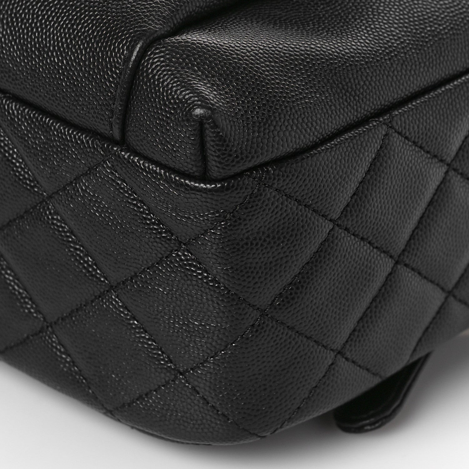 Chanel Caviar Quilted Medium Zip Around Backpack Black 9 of 9