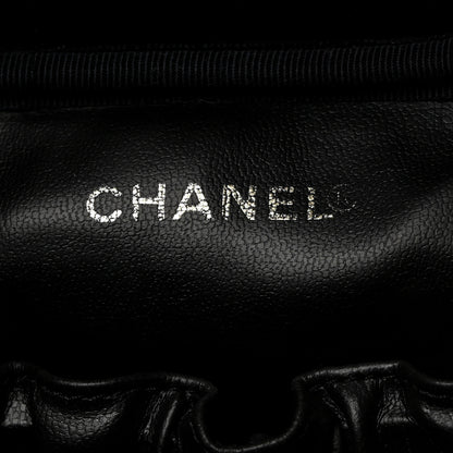 Chanel Caviar Vanity Cosmetic Case Black 6 of 7