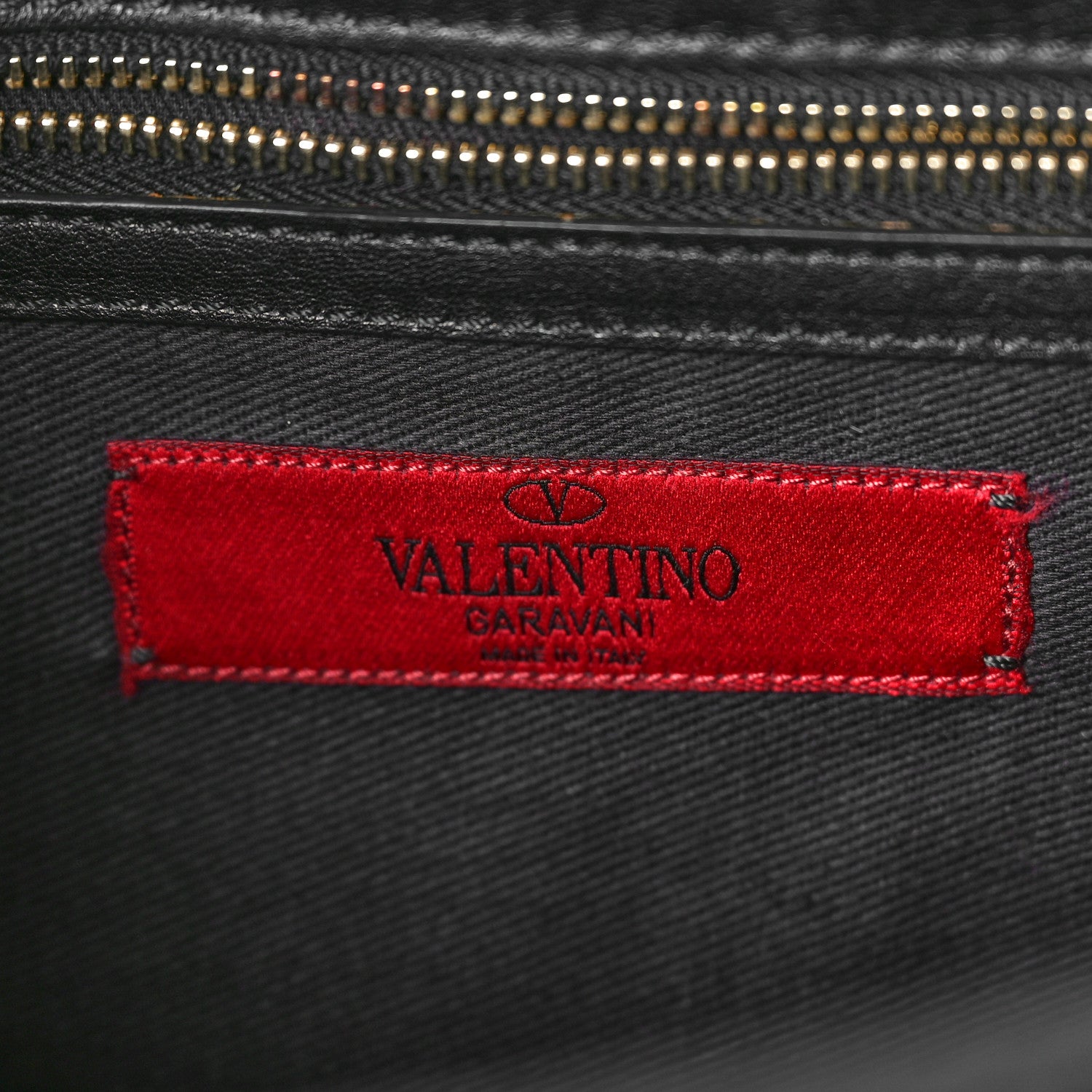 Valentino Garavani Vitello Medium Glam Lock Rockstud Flap Black 6 of 11