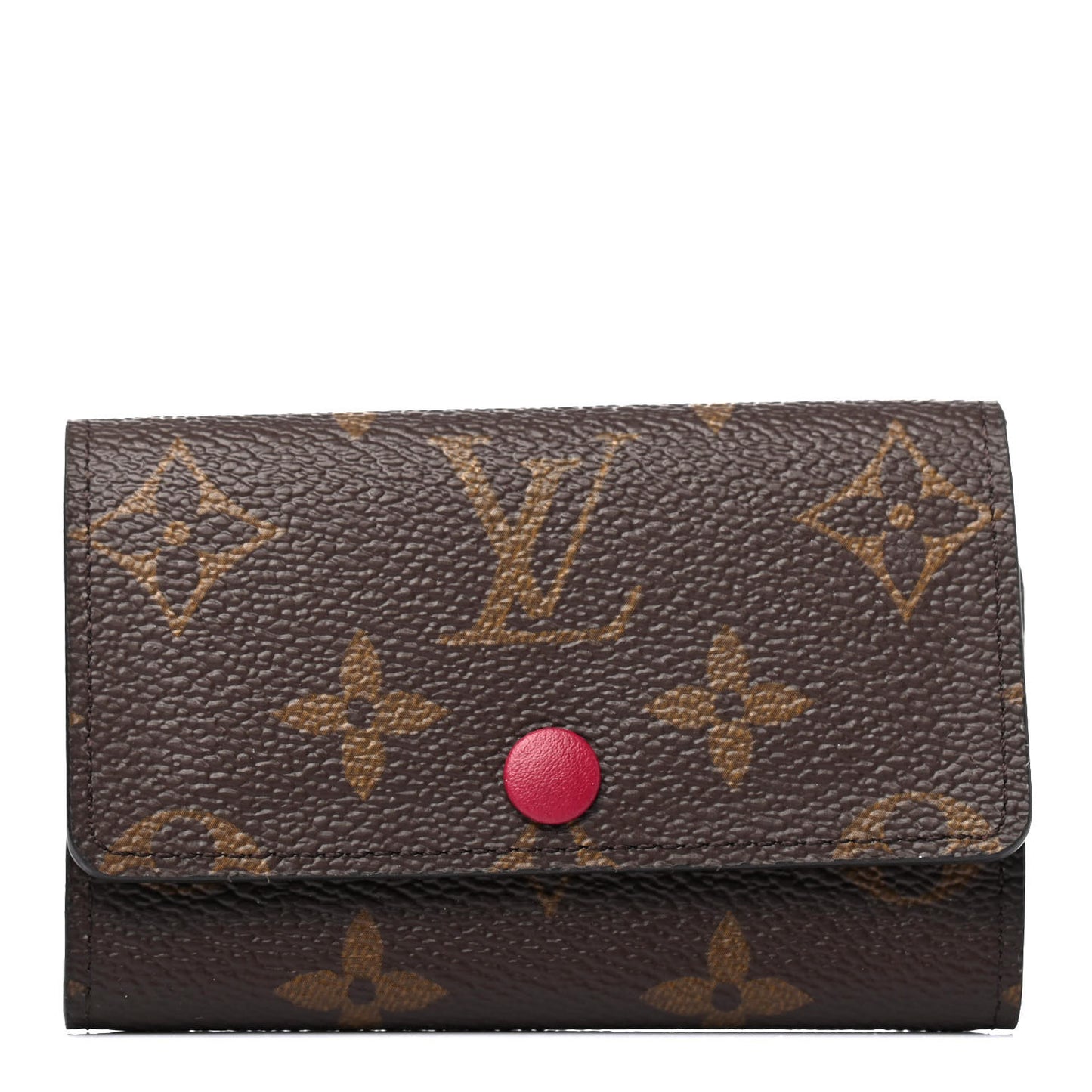 Monogram 6 Key Multicles Holder Fuchsia
