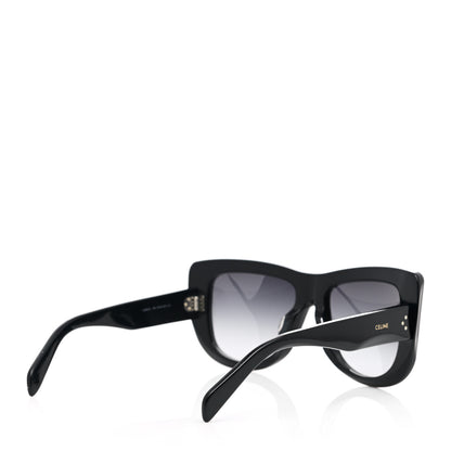 Celine Acetate Square Sunglasses CL40157U Black 4 of 7