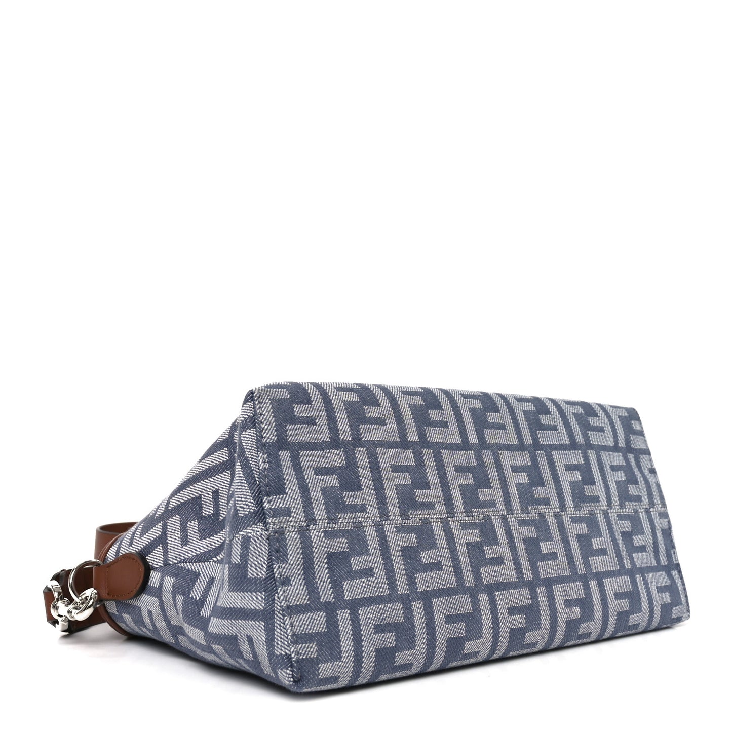 Denim Vitello Grace FF Mini By The Way Boston Bag  Blue