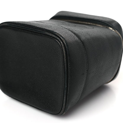 Chanel Caviar Vanity Cosmetic Case Black 9 of 11