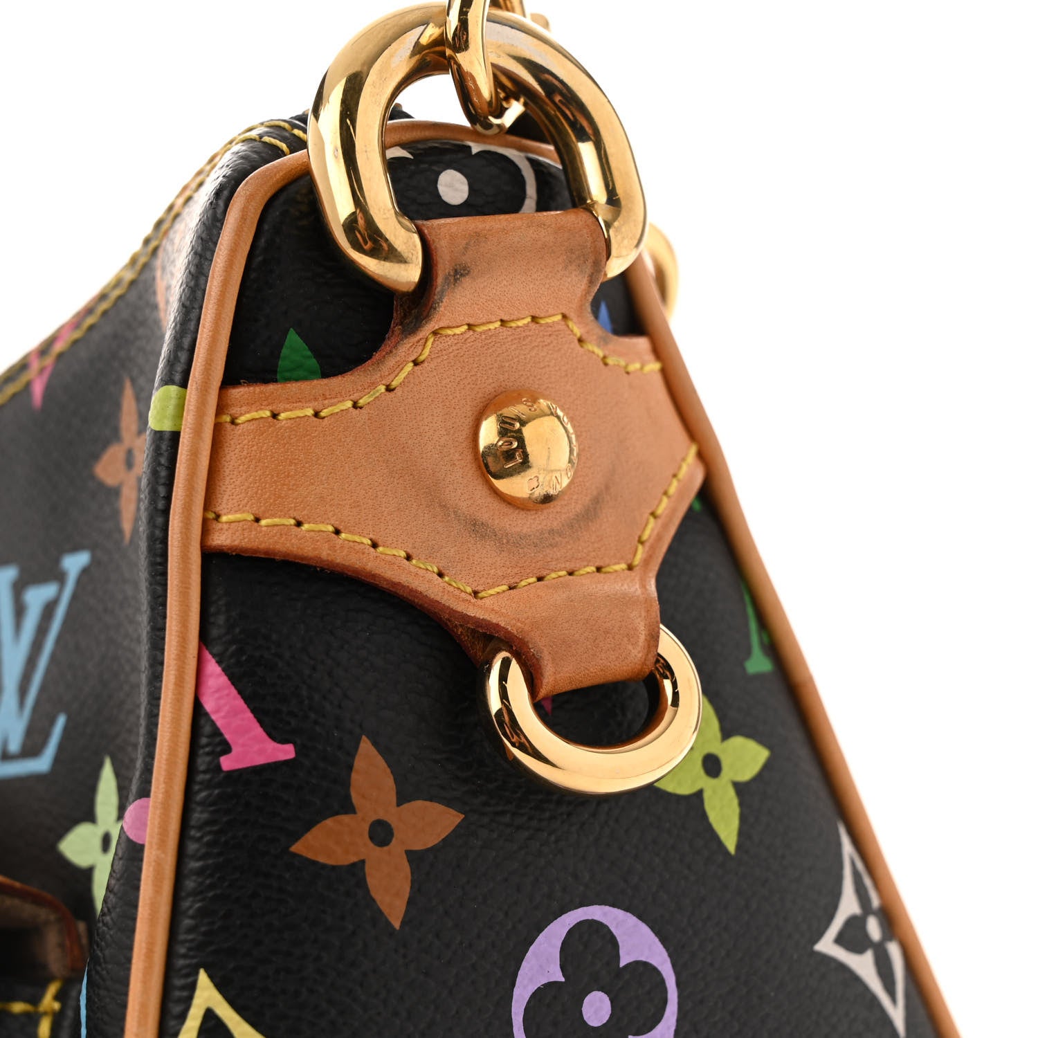 Louis Vuitton Monogram Multicolor Rita Black 10 of 14