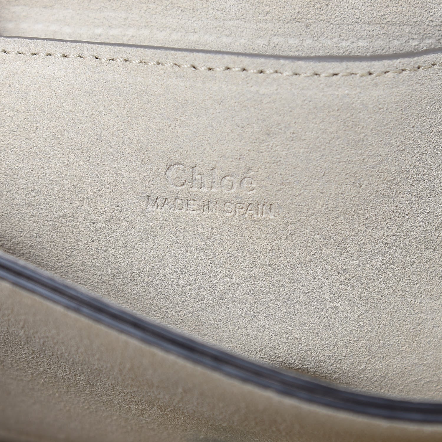 Chloe Suede Calfskin Small Faye Shoulder Bag Cement Pink 6 of 16