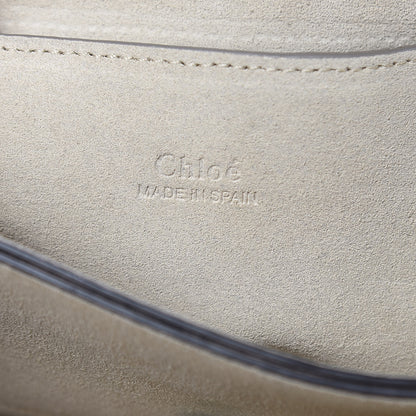 Chloe Suede Calfskin Small Faye Shoulder Bag Cement Pink 6 of 16
