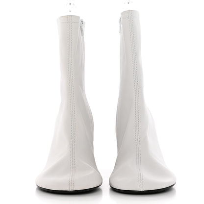 Balenciaga Calfskin Glove 80mm Ankle Boots 37 White 2 of 12