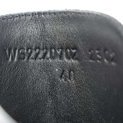 Hermes Glossed Calfskin Funk Ankle Boots 40 Black 8 of 8