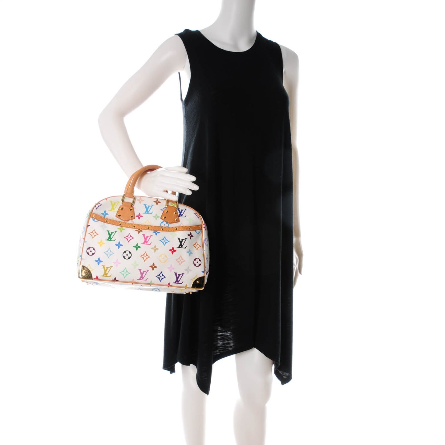 Monogram Multicolor Trouville White