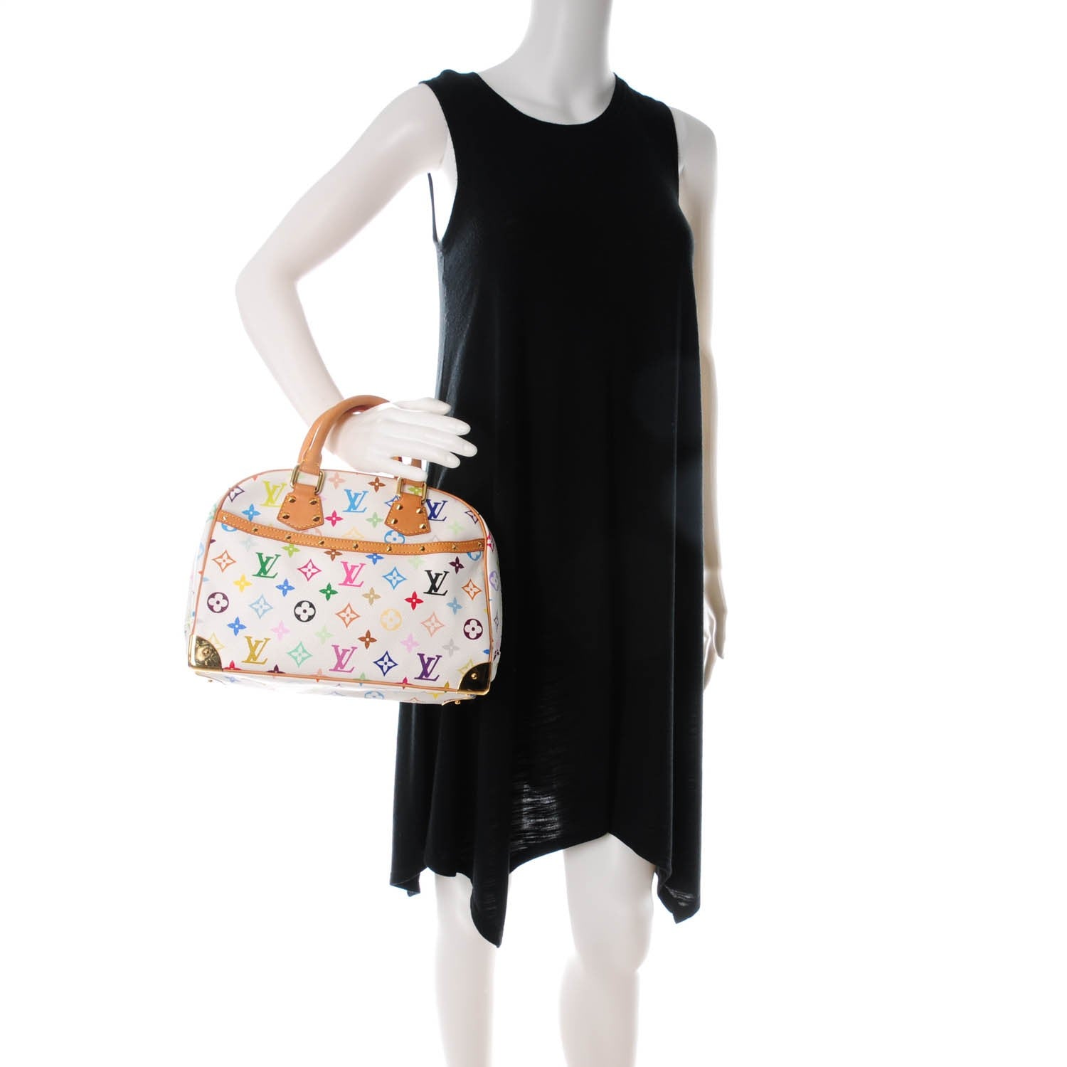 Louis Vuitton Monogram Multicolor Trouville White 2 of 7