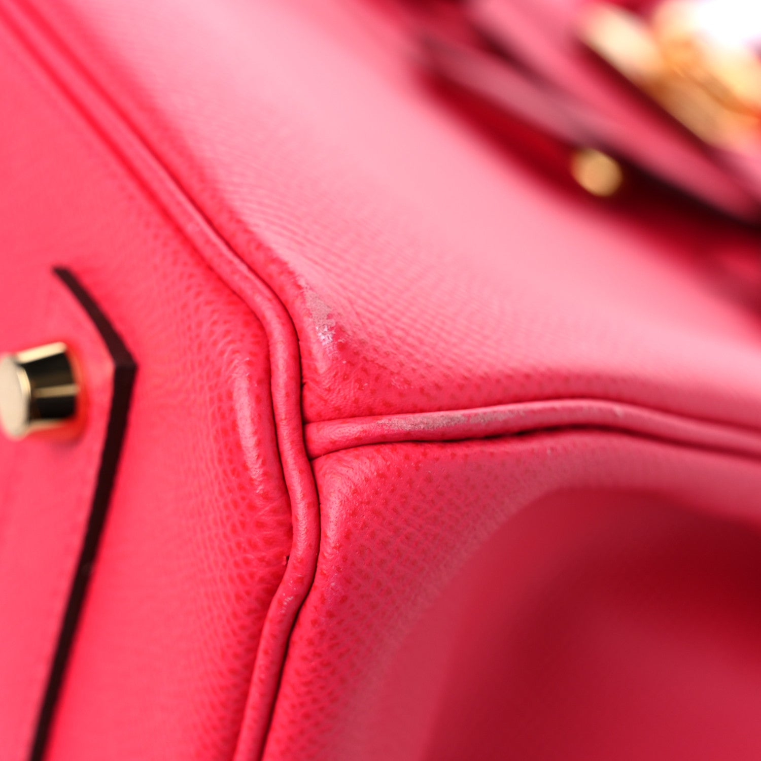 Hermes Epsom Birkin 35 Rose Extreme 9 of 14