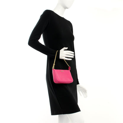 Fendi Vitello Elite Pochette Ciclamino 2 of 9
