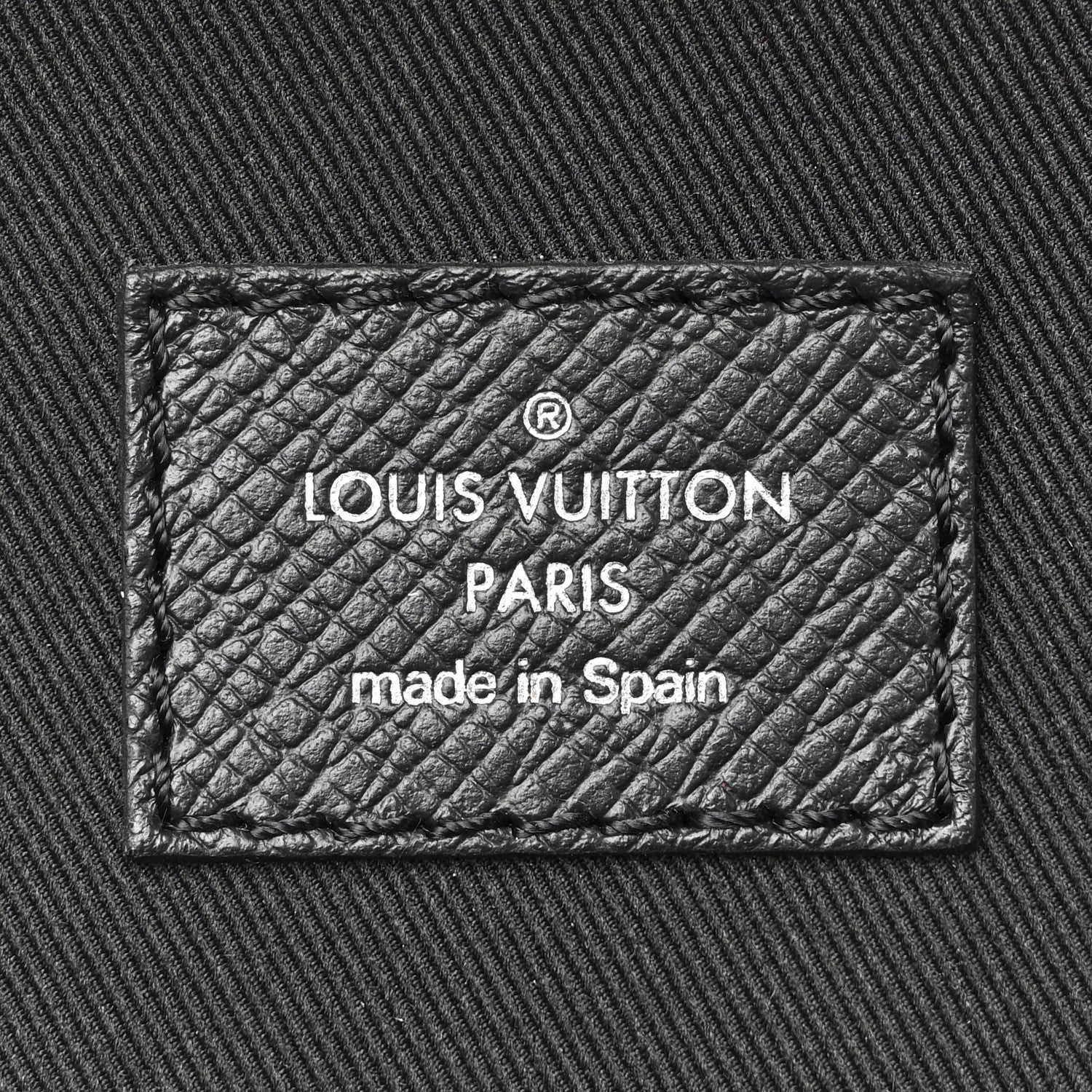 Louis Vuitton Taigarama Outdoor Slingbag Black 6 of 9